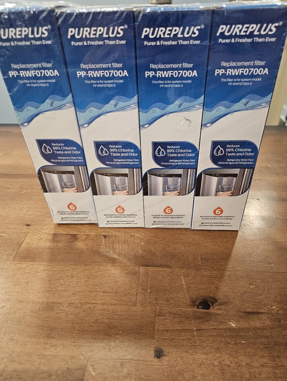 PUREPLUS PP-RWF0700A Refrigerator Water Filter 4 Replacement Samsung DA29-00020B